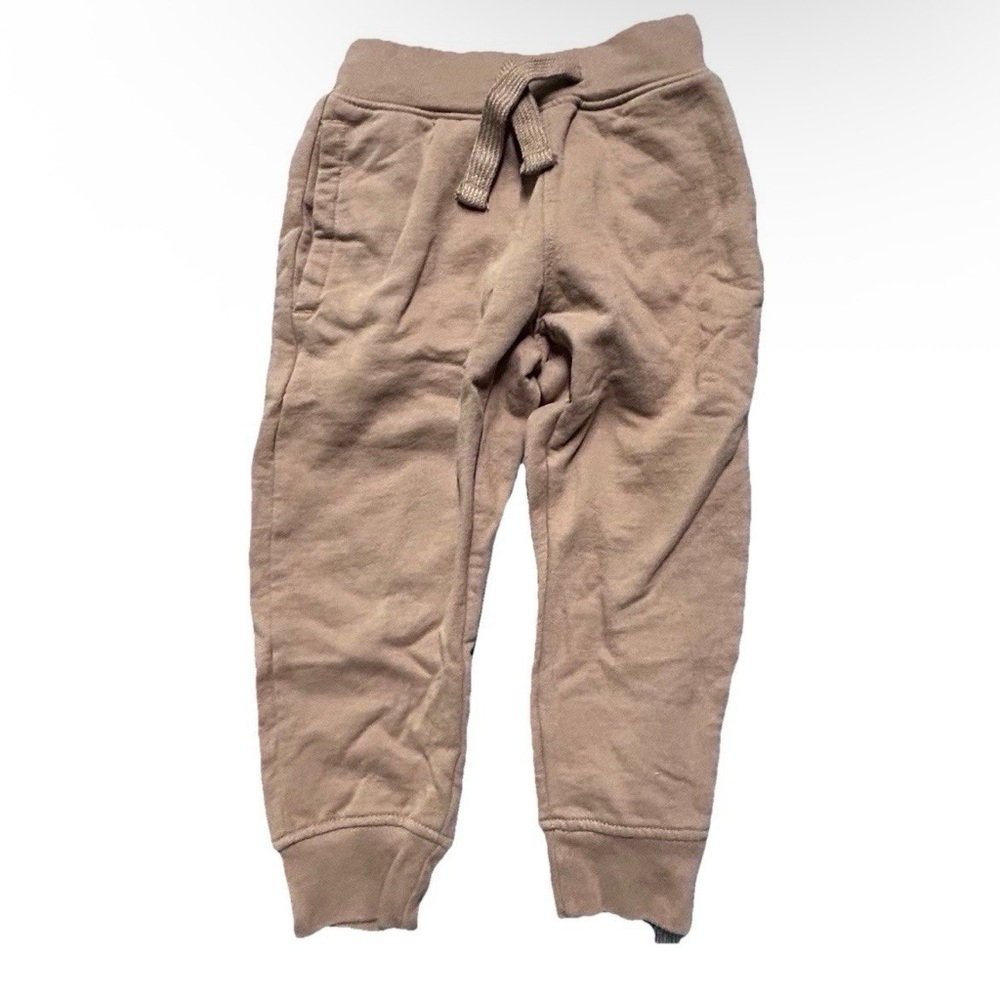 Toddler Boy Khaki Joggers Sweatpants Beige Grey Black Size 4T Tommy Bahama Puma - Picture 2 of 7